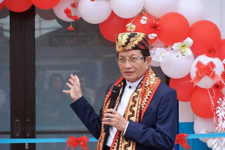 Menteri Agama RI Nasaruddin Umar menghadiri peresmian SPPG MBG di Bandarlampung (FOTO: ANTARA/Pemprov Lampung)