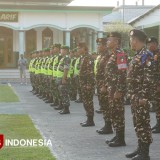 Lamongan Gelar Apel Kesiapsiagaan dan Patroli Bersama, TNI dan Ansor-Banser Bersinergi Jaga Kondusifitas Wilayah