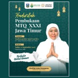 MTQ XXXI Jatim Digelar di Jember, Gubernur Khofifah Ajak Merawat Nilai-nilai Al-Quran