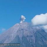 Gunung Semeru Kembali Erupsi, Tinggi Letusan Hingga 800 Meter