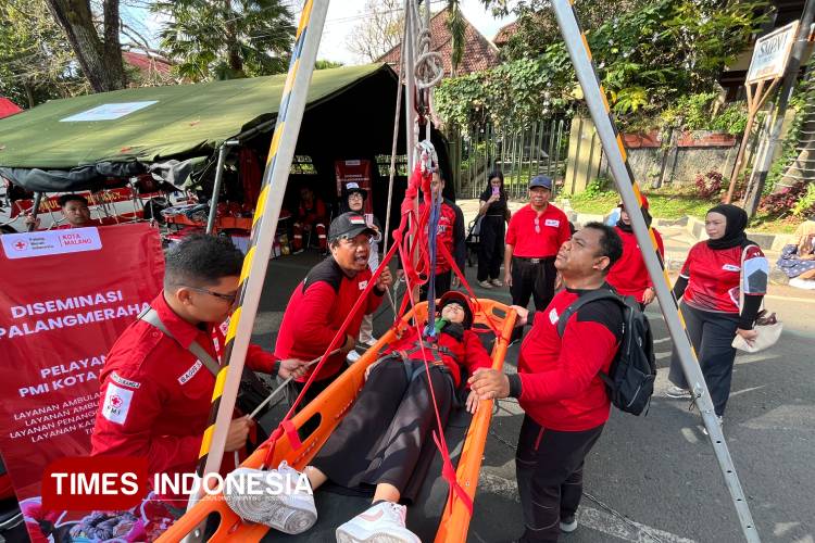 PMI Kota Malang Kenalkan Layanan Kedaruratan dan Kesehatan ke Masyarakat