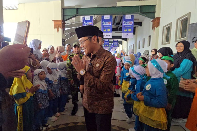 Wakil Menteri Pendidikan Dasar dan Menengah Fajar Riza Ul Haq pada rangkaian acara Muhammadiyah Jogja Expo, Sabtu (13/9/2025). (Foto: Istimewa)