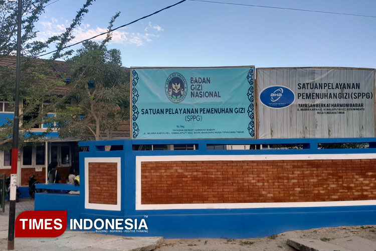 Dapur 02 Waingapu MBG milik Sarman di Jalan Muara Karya, Kamalaputi Kota Waingapu.(FOTO: Habibudin/ TIMES Indonesia)