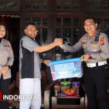 HUT ke-70 Lalu Lintas, Polres Majalengka Kenang Jasa Purnawirawan Lewat Aksi Sosial