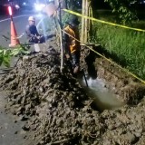 Dua Titik Pipa PDAM Bocor, Pelayanan Air Bersih 170 SR di Desa Binangun Banjar Terdampak