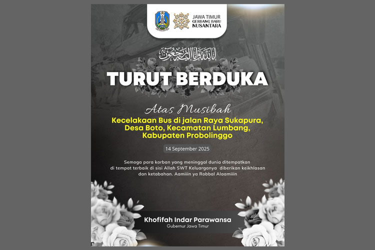 Khofifah Sampaikan Duka Mendalam atas Kecelakaan Bus Rombongan Nakes di Kawasan Bromo