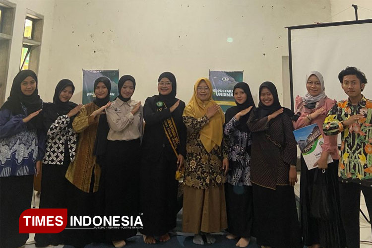 Perpustakaan UNISMA Gelar Kegiatan Literasi di MA Bahrul Ulum Tajinan
