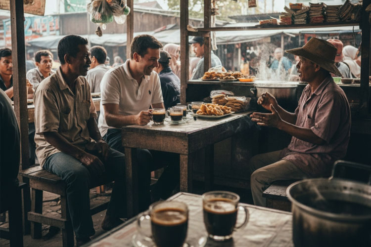 Warung Kopi vs Kafe: Ketika Tradisi Bertemu Tren Gaya Hidup