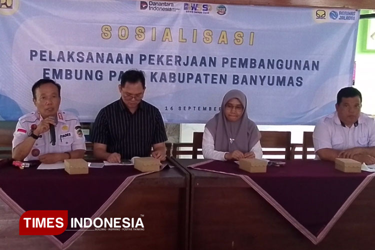 Desa Wangon Segera Dibangun Embung Senilai Rp10 Miliar, Target 4 Bulan Selesai