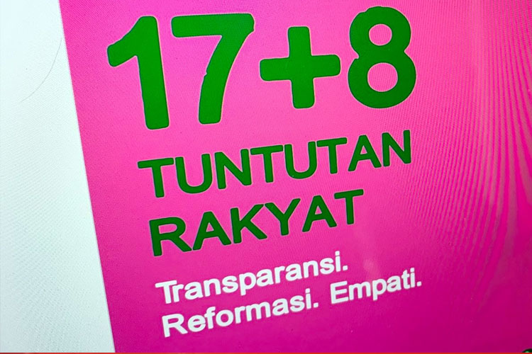 Mengungkap Makna Visual di Balik Tuntutan Rakyat 17+8, Ini Penjelasan Dosen UK Petra