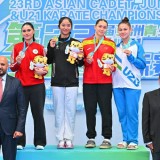 Karateka Muda Kediri Bawa Emas dari Asian Karate Championship 2025