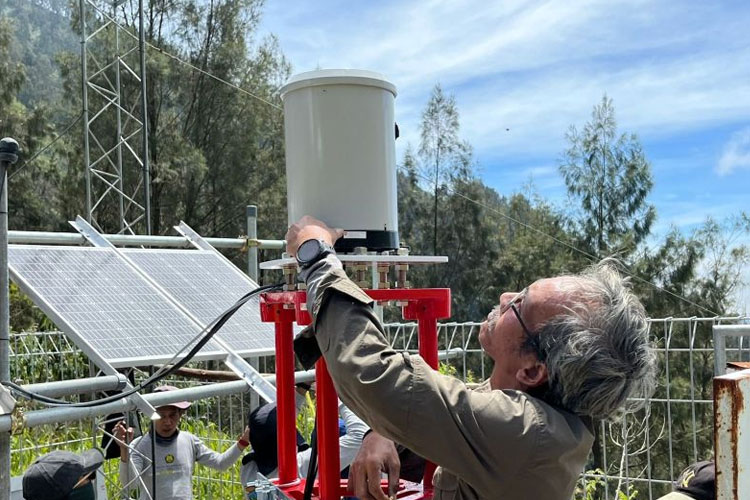 BNPB Pasang Sensor Baru Antisipasi Lahar Dingin Semeru