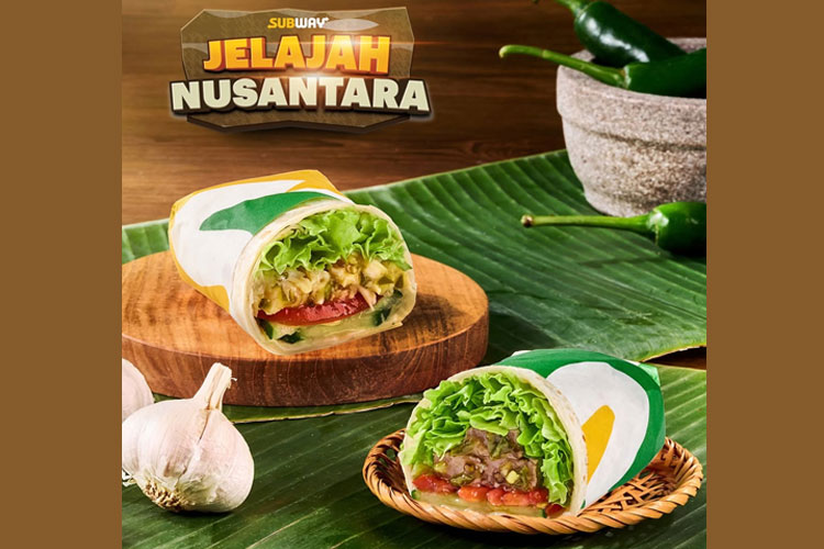 Subway bikin gebrakan dengan menghadirkan menu baru yang memadukan rasa lokal, yaitu sambal ijo yang bernama 'sambal hejo'.