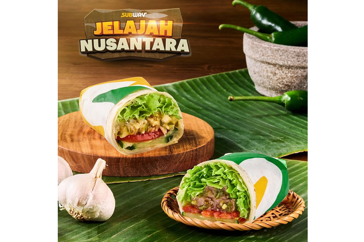 Subway Bikin Gebrakan Baru Sajikan Menu Sambal Hejo