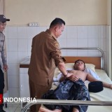 Rombongan Santri Alami Kecelakaan Tunggal, Wabup Madiun Ikut Evakuasi Korban