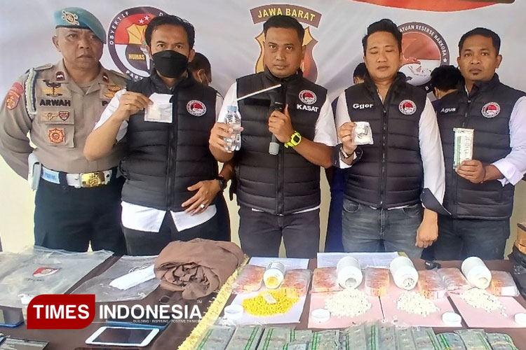 Sabu dan Ribuan Butir Obat Terlarang Disita Satnarkoba Polres Banjar