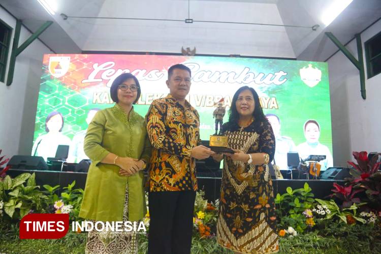 Acara pisah sambut Kakomlekdam V Brawijaya yang berlangsung pada Rabu (17/9/2025). (Foto: Tria Adha/TIMES Indonesia)
