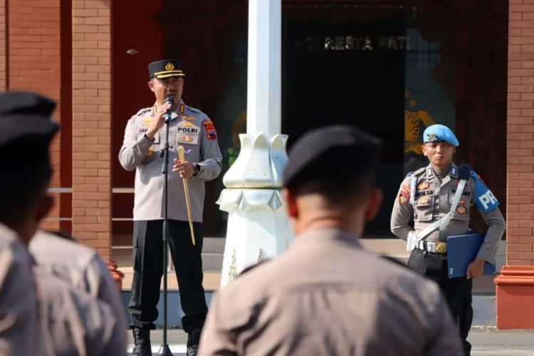 Amankan Rapat Pansus Hak Angket Hari ke-8, Polresta Pati Terjunkan Ratusan Personel