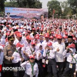 Ribuan Anggota PMR Jatim Ikuti Jumbara di Gresik, Ditempa Jiwa Kerelawanan