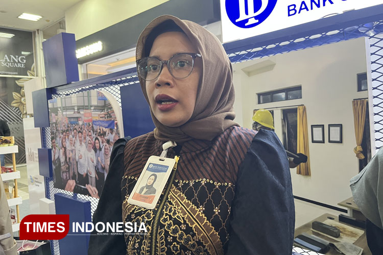 Kepala Perwakilan BI Malang, Febrina saat ditemui awak media. (Foto: Rizky Kurniawan Pratama/TIMES Indonesia)