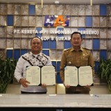 KAI Daop 8 Surabaya dan Pemkab Lamongan MOU Penataan Kawasan dan Keselamatan Jalur Kereta Api