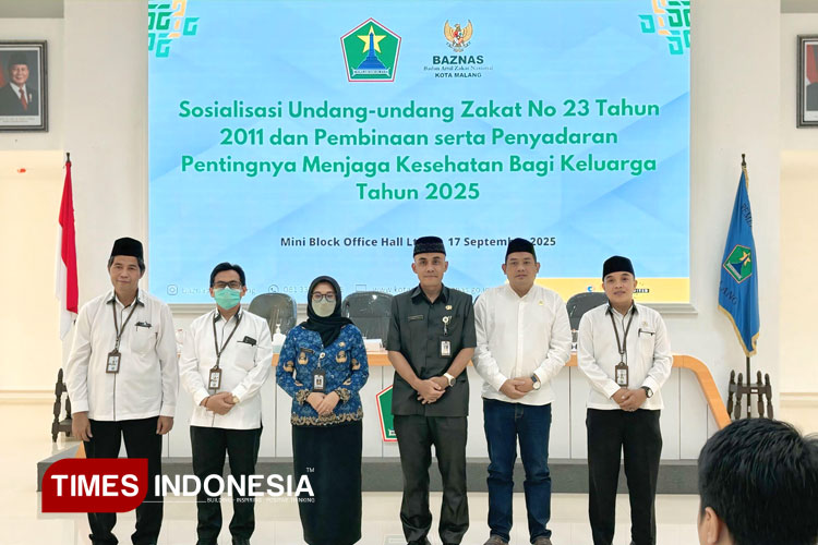 BAZNAS Kota Malang Kolaborasi dengan Dinkes Pemkot Malang dorong pencegahan Penyakit Menular Lewat Sosialisasi UU Zakat. (FOTO: Baznas)