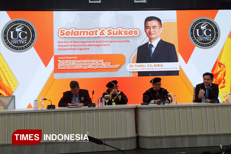 Doktor Universitas Ciputra Bahas Pentingnya Suksesi dalam Bisnis Keluarga