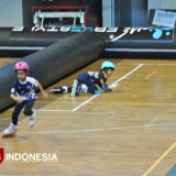 Peserta Kejuaraan Sepatu Roda di Kota Batu Membludak