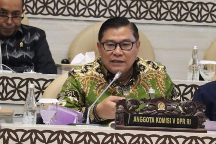 Ketua DPD Partai Gerindra DIY sekaligus anggota Panitia Kerja (Panja) Belanja Transfer ke Daerah DPR RI, Danang Wicaksana Sulistya. (FOTO: Dok. Danang)