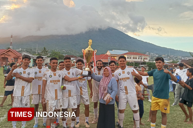 Semarak Kemerdekaan, Kayumerah Ternate Gelar Turnamen Sepak Bola Gawang Sedang