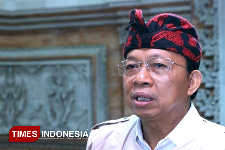 Gubernur Bali I Wayan Koster. (Foto: TIMES Indonesia)
