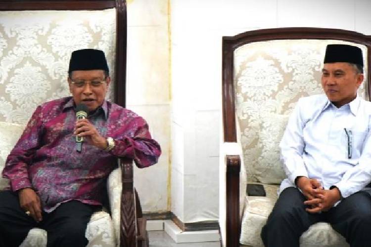 Ketua Umum PBNU periode 2010–2021, Prof. Dr. K.H. Said Aqil Sirodj, M.A saat berada di UIN Malang, Senin (22/9/2025). (Foto: Humas UIN Malang)
