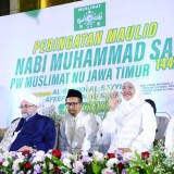 Gubernur Khofifah Hadiri Peringatan Maulid Nabi Bersama Syeikh Afeefuddin Al-Jailani