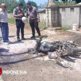 Motor Terbakar di Kotakulon Bondowoso, Pemuda Alami Luka Bakar