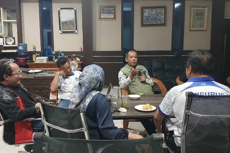 Askab PSSI Banyuwangi gelar Rakor persiapan tiga kegiatan pembinaan sepakbola dan futsal. (Foto : Dokumentasi TIMES Indonesia)