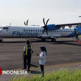 Penerbangan Perdana Fly Jaya Jember - Jakarta Dimulai