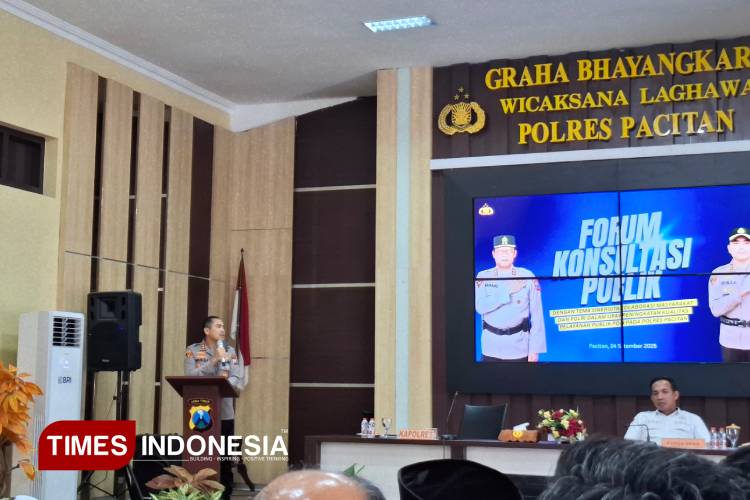 Gelar Forum Konsultasi Publik, Cara Jitu Polres Pacitan Tingkatkan Pelayanan