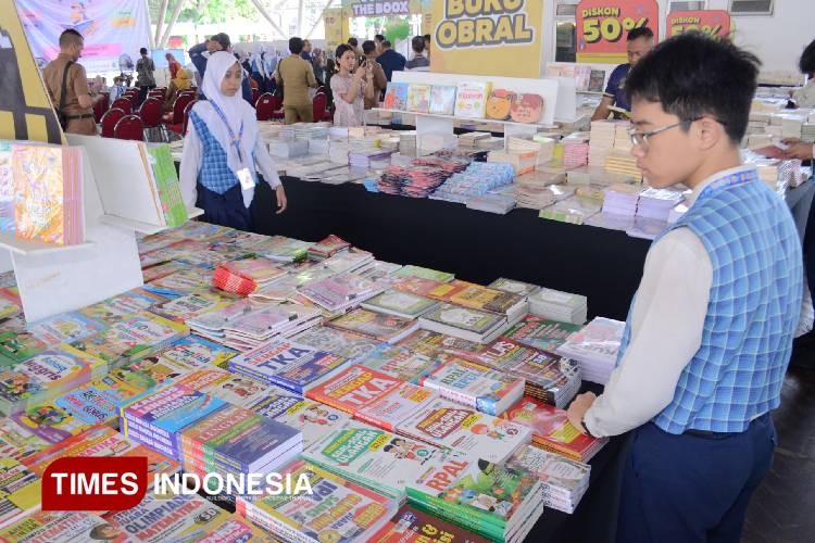 Kegiatan Festival Literasi yang digelar di Wahana Ekspresi Poesponegoro (WEP). (Foto: Akmal/TIMES Indonesia).