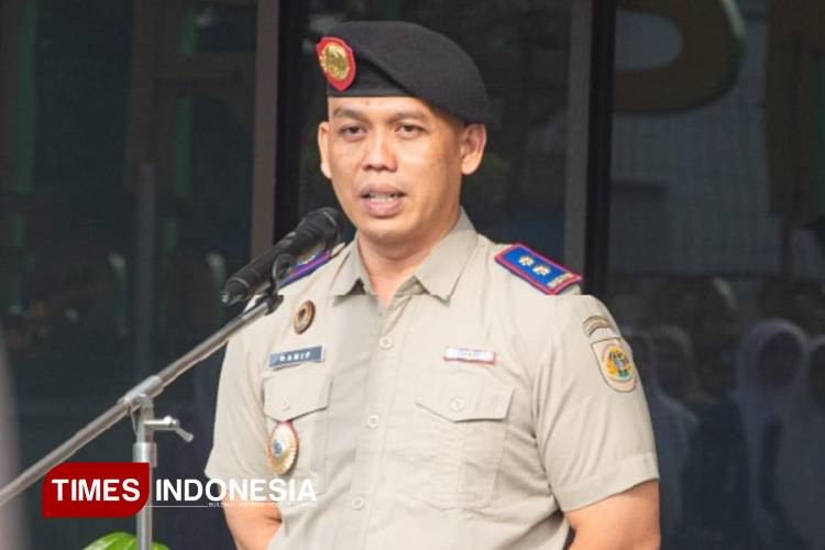 Kepala BPN Gresik Rarif Setiawan. (Foto: Akmal/TIMES Indonesia).