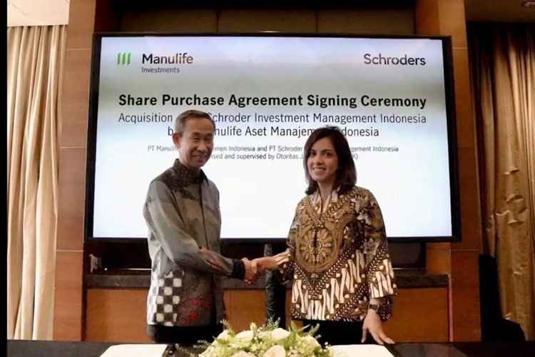 Manulife Akuisisi Schroders Indonesia, Perkuat Dominasi Pasar Investasi