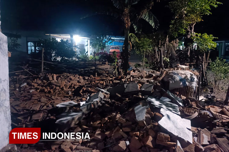 Banyuwangi Diguncang Gempa, Kubah Masjid Hingga Rumah Warga Rusak
