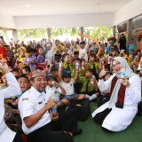 Dukung Tumbuh Kembang Anak, Bupati Banyuwangi Ajak Ratusan Siswa Kampanyekan Pola Makan Bergizi