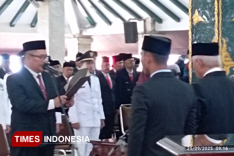 Dua Tahun Tiga Penjabat, Sekda Kabupaten Malang Resmi Dijabat Budiar