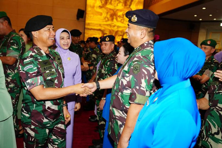 177 Perwira Tinggi TNI Naik Pangkat, Ada Nama Kapuspen TNI