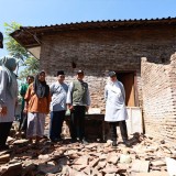 Bupati Banyuwangi Tinjau Korban Gempa, Siapkan Bantuan Perbaikan Rumah