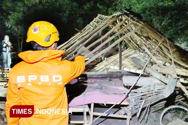 Tiga Rumah di Bondowoso Dilaporkan Rusak Akibat Gempa