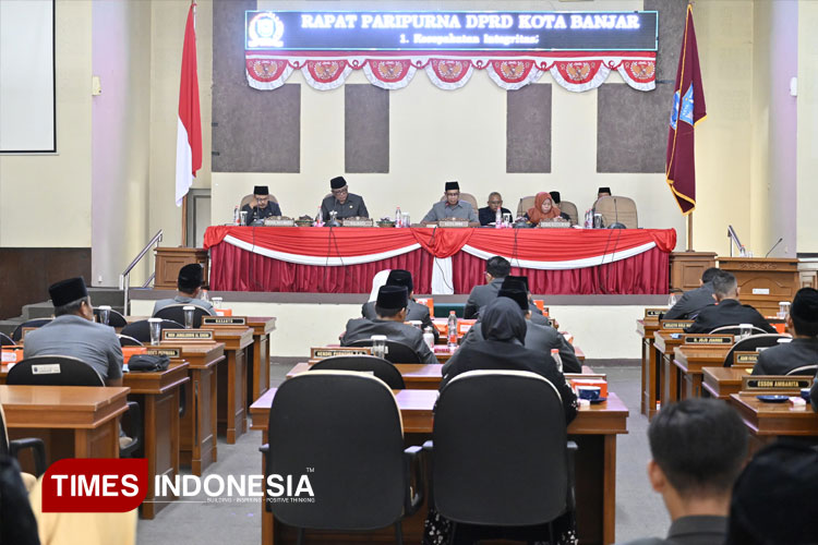 Anggota Dewan AR diduga kerap absen di rapat paripurna DPRD Kota Banjar. (FOTO: Susi/TIMES Indonesia)