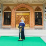 Gubernur Khofifah Resmikan Masjid Baitus Sholihin SMAN 3 Taruna Angkasa Madiun