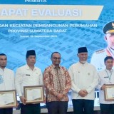 Padang Raih Penghargaan Nasional, Terbanyak Berikan PBG Gratis bagi Warga MBR