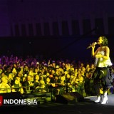 Kolaborasi Diskoria dan Andien Berhasil Menghibur Jazz Lovers Bank Jatim JTF